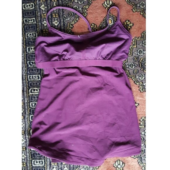 Lululemon ATMA tank in Plum or purple X back tank top shirt 6 - Picture 11 of 11